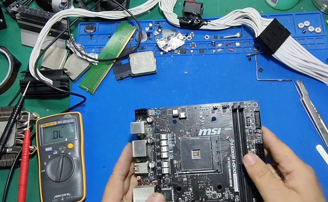 绵阳游仙区华硕电脑主板维修